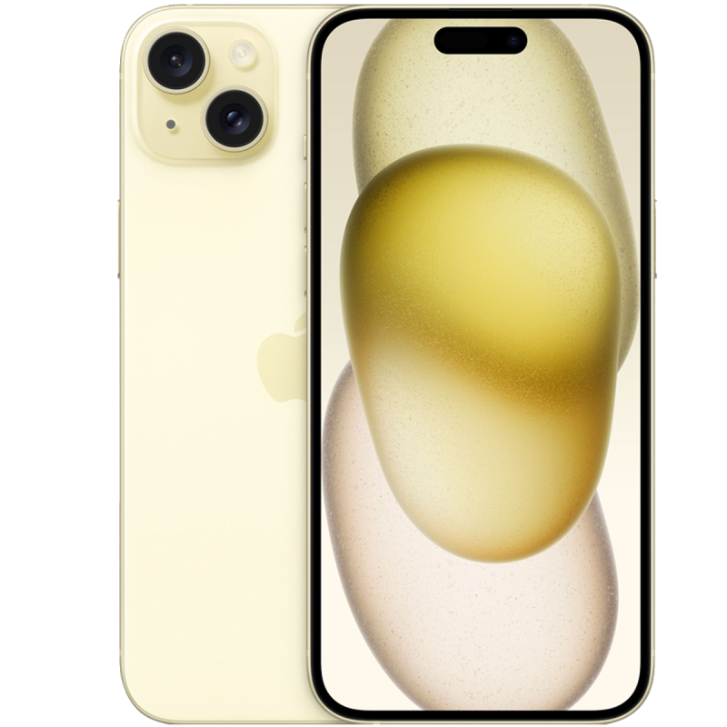 iPhone 15, Yellow, 256GB