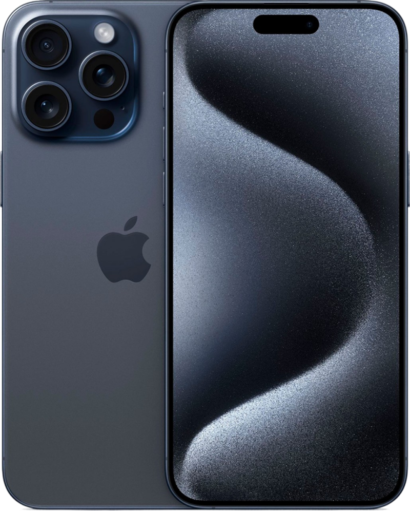 iPhone 15 Pro, Blue Titanium, 512GB