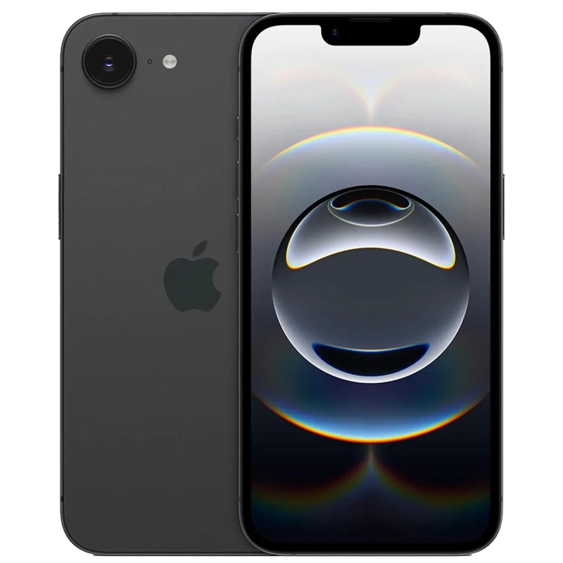 iPhone 16e, Black, 512GB