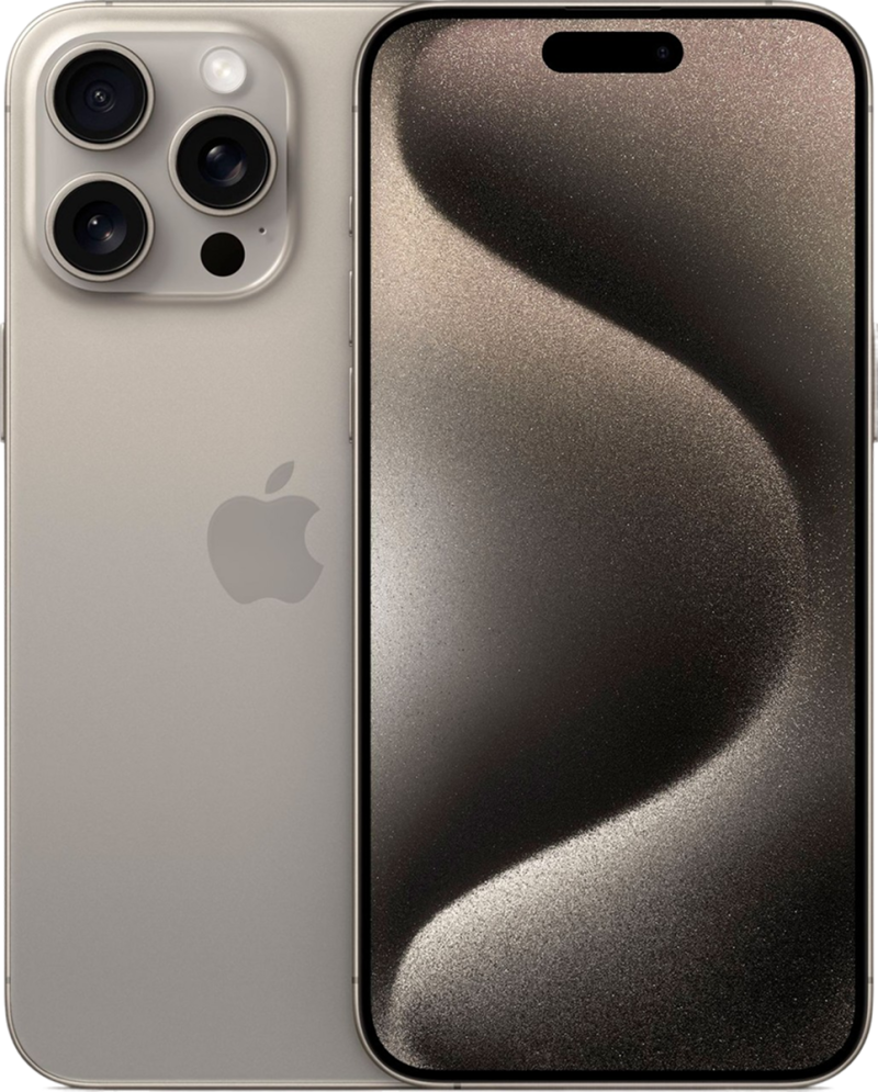 iPhone 15 Pro Max, Natural Titanium, 512GB Dual-sim