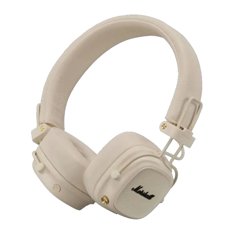 Беспроводные наушники Marshall Major V (Кремовые)